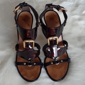 Giuseppe Zanotti Tortuoise Shell Strappy Heels